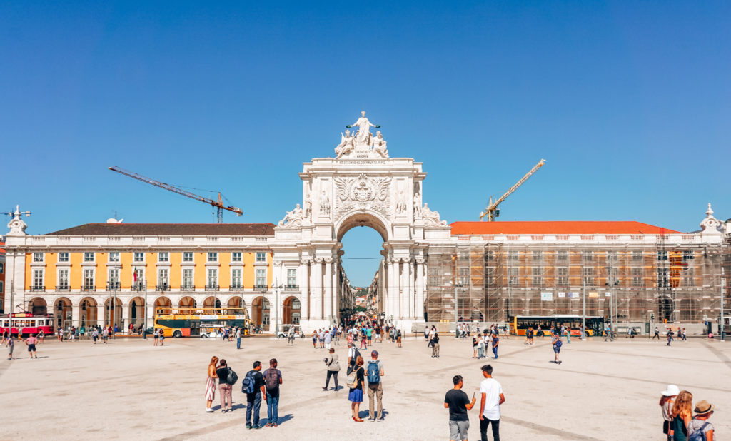 Praça do Comércio in Lisbon